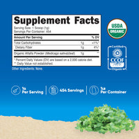 Thumbnail for Nutricost Organic Alfalfa Powder 1LB - USDA Certified 100% Organic, Vegetarian, Non-GMO, Gluten Free