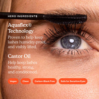 Thumbnail for Tower 28 MakeWaves Mascara - Volumizing and Lash Lengthening Water-Resistant Mascara - No Clumping or Flaking - for Sensitive Eyes â€“ Jet Black