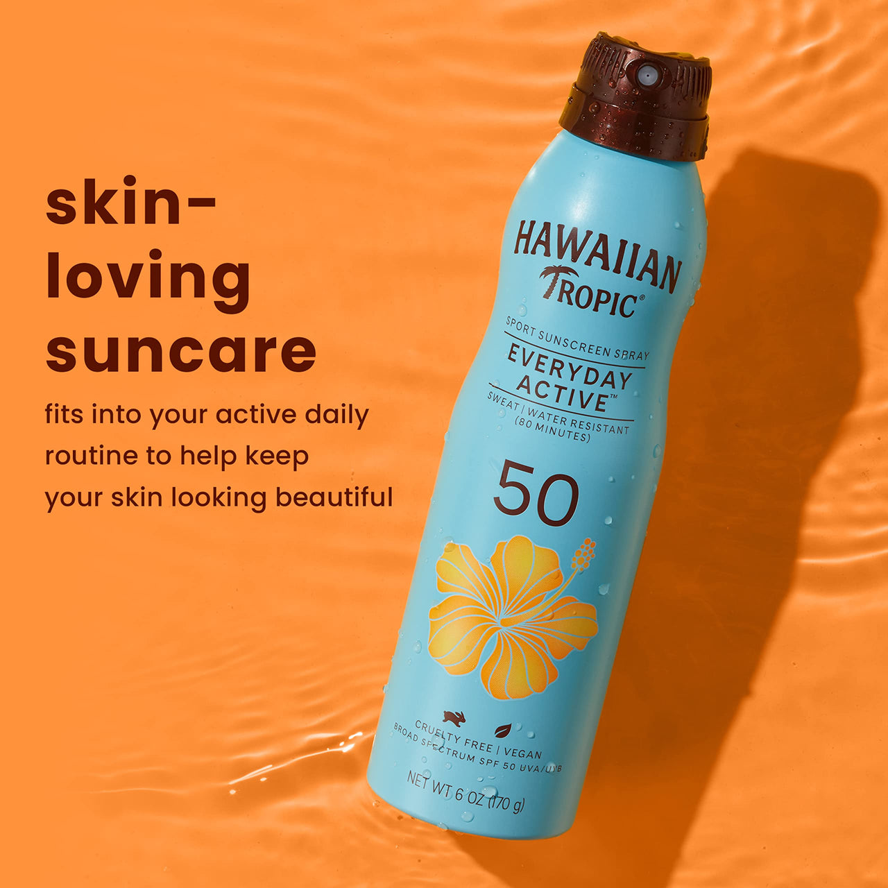 Hawaiian Tropic & Banana Boat Sunscreen SPF 50 Twin Pack Bundle