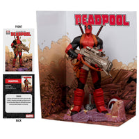 Thumbnail for McFarlane Toys- Marvel Deadpool 1:6th Scale Collectible with Scene & Comic (Deadpool #1)