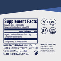 Thumbnail for Vimergy Barley Grass Juice Powder (250 g) & Wild Blueberry Powder (120g) Bundle