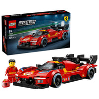 Thumbnail for LEGO Speed Champions Ferrari 499P Toy, Building Blocks, Gift, Present, for Boys, Girls, Children, 9 to 11 Years Old, Elementary School Students, Vehicles, Cars, Mini Cars, Pretend Play, 77261