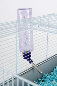 Thumbnail for Lixit Standard Cage Water Bottles for Rabbits, Ferrets, Guinea Pigs, Hamsters, Rats, Mice and Other Small Animal's (8 Ounce, Purple)