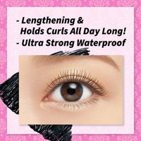 Thumbnail for HEROINE MAKE by KISSME Waterproof Mascara Black | Tubing Mascara Volume and Length by Defining Fiber for Long and Curl Eye Makeup for Women, Made in Japan, Black, 1 EA