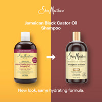 Thumbnail for SheaMoisture Strengthen and Restore Shampoo Pure Jamaican Black Castor Oil for Damaged Hair To Cleanse and Nourish Hair 13 fl oz