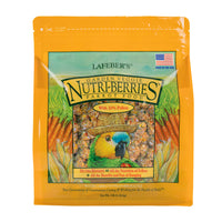 Thumbnail for LAFEBER'S Garden Veggie Nutri-Berries Pet Bird Food, Made with Non-GMO and Human-Grade Ingredients, for Parrots, 3 lb