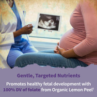 Thumbnail for Garden of Life Organics Prenatal Gummies Multivitamin with Vitamin D3, B6, B12, C & Folate for Healthy Fetal Development - 120 vegan gummy drops