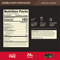 Thumbnail for Optimum Nutrition Gold Standard 100% Whey Protein Powder, Double Rich Chocolate, 5 Pound (Packaging May Vary)