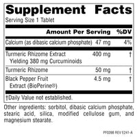 Thumbnail for Planetary Herbals Full Spectrum Turmeric Extract Tablets, 450 mg, 60 Count