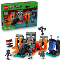 Thumbnail for LEGO Minecraft Wither Battle Building & Pretend Play Toy for Boys & Girls - Video Game Playset & Toy Figures for Kids, Ages 8+ - W/Crimson Warrior Minifigure & More - Gift Idea for Birthdays - 21590