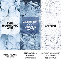 Thumbnail for Vichy Mineral 89 Eye Serum, Hyaluronic Acid and Caffeine Cream, Under Eye Cream For Dark Circles, Hydrating & Puffiness Reducer, Opthalmologist Tested