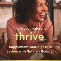 Thumbnail for Nature's Bounty Acidophilus Probiotic, Daily Probiotic Supplement, Digestive Health, 200 Tablets, Twin Pack