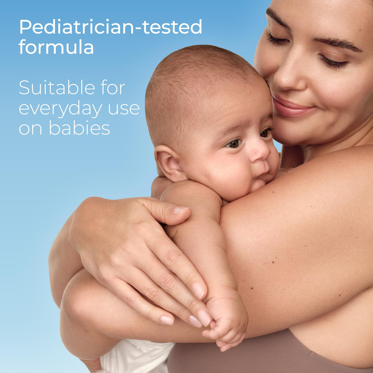 Eucerin Sun Sensitive Mineral Baby Sunscreen Lotion SPF 50 with Zinc Oxide Protection, Hypoallergenic Mineral Sunscreen for Babies, Tear Free and Fragrance Free, 4 Fl Oz Tube