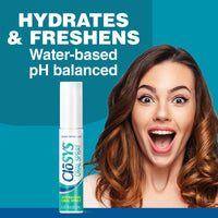 Thumbnail for CloSYS Oral Breath Spray, Sugar Free Mouth Spray for Bad Breath, pH Balanced Mint Flavored 0.31oz (3 Count)