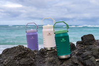 Thumbnail for Stanley IceFlow Flip Straw Jug with Handle 64 oz| Twist On Lid and Flip Up Straw | Leak Resistant for Travel and Sports | Insulated Stainless Steel | BPA-Free | Lavender