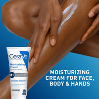 Thumbnail for CeraVe Moisturizing Cream, Face Body Moisturizer, Normal to Dry Skin, 8 Fl Oz