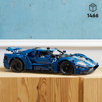 Thumbnail for LEGO Technic 2022 Ford GT Building Set for Adults - Collectible Kit W/Authentic Features, Ages 18+ - 1:12 Scale - Gifts for Men & Women - Display as Bedroom or Home Decor - 42154