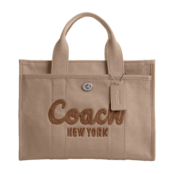 COACH Cargo Tote, Dark Natural