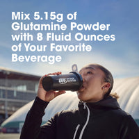 Thumbnail for Optimum Nutrition L-Glutamine Muscle Recovery Powder, 1000 Gram, 194 Servings (Pack of 1)