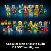 Thumbnail for LEGO Ideas Minifigure Vending Machine Building Set for Adults - Creative Office Decor or Home Book Shelf Display - Capsule Dispensing Toy - Nostalgic Gift for Men and Women, 18+ - 21358
