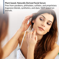 Thumbnail for BioTrust Ageless Glow Anti Aging Moisturizer, Skin Brightening Serum with Vitamin C and Hyaluronic Acid, Plant-Based, Naturally Derived Facial Serum (1 fl oz.)
