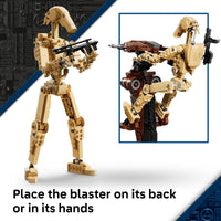 Thumbnail for LEGO Star Wars: The Phantom Menace Battle Droid with STAP - Building & Learning Toy for Boys & Girls, Ages 12+ - Star Wars Toy & Model Kit - Gift Idea for Birthdays - 75428