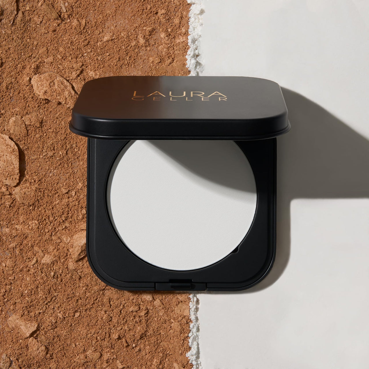 LAURA GELLER NEW YORK Matte Maker Pressed Setting Powder - Translucent - Setting Powder & Finishing Powder - Oil-Control - Filter-Like Matte Finish - All Skin Types