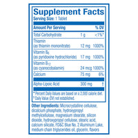 Thumbnail for Nervive Nerve Health, Alpha Lipoic Acid, Fortify Nerve Health, Healthy Nerve Function, Healthy Blood Circulation, Supplement, Tablet, 30 Tablets