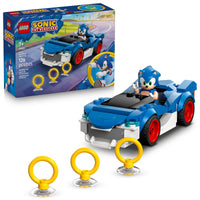 Thumbnail for LEGO Sonic The Hedgehog Sonic: Speedster Lightning Race Car Toy for Boys & Girls - Toy Building Set W/Minifigure for Kids & Gamers, Ages 7+ - Gift Idea for Birthdays - 77117