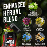 Thumbnail for High Absorption CoQ10 500MG - Co Q 10 Supplement 120 Softgels for Heart Health&Energy Production - Enhanced CoQ10 Nutritional Supplements with Coenzyme Q10 - Alternative to coq10 400mg softgels