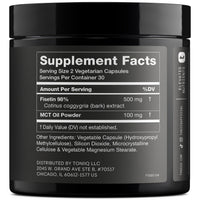 Thumbnail for Toniiq Ultra High Purity Fisetin 500mg - 98%+ Higly Purified & Bioavailable Fisetin Supplement with MCT Oil for Absorption - Third-Party Tested Senolytic Supplements for Aging Support - 60 Capsules