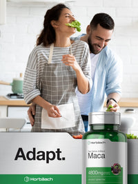 Thumbnail for Horbäach Maca Root Capsules for Men and Women | 120 Pills | High Potency Extract | Non-GMO and Gluten Free Formula