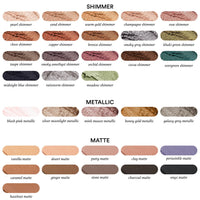 Thumbnail for Julep Eyeshadow 101 Crème-to-Powder Waterproof Eyeshadow Stick Duo – Long-Lasting, Crease-Proof, Easy Apply with Built-in Smudger - Sand Shimmer and Smoky Tawny Matte