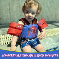 Thumbnail for Toddler Floaties Kids Swim Vest for 22-66 Pounds Boys & Girls, Baby Swim Float Vest for Pool with Shoulder Harness Arm Wings, for Kids 2 3 4 5 6 7 Years Old Baby