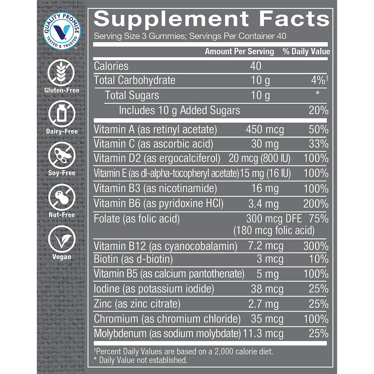 Men's Multi Gummies - Multivitamin for Energy Production Support - Assorted Fruit Mix (120 Gummies)
