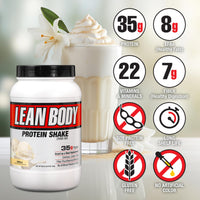 Thumbnail for Labrada Nutrition Lean Body Hi-Protein Meal Replacement Shake, Vanilla, 2.47-Pound Tub Packaging May Vary