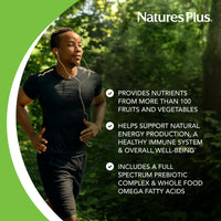 Thumbnail for NaturesPlus Source of Life GOLD Liquid Multi Shot - 1 fl oz, Case of 12 - Tropical Fruit Flavor - Provides Nutrients from 100+ Fruits and Vegetables - 12 Servings