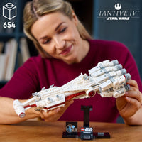 Thumbnail for LEGO Star Wars: A New Hope Tantive IV - Creative Building Set for Adults - 25th Anniversary Starship Model - Collectible Build and Display Gift Idea for Star Wars Fans - 75376