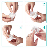 Thumbnail for Evenflo Feeding Balance + Wide Neck BPA-Free Silicone Medium Flow Baby Bottle Nipple - 3 Months+, 6ct