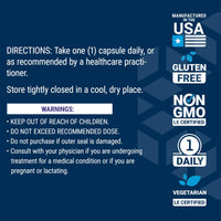 Thumbnail for Life Extension Lactoferrin Caps, Healthy Immune Response, GI Support, Vision Health, Gluten-Free, Non-GMO, 1-Daily, Vegetarian, 60 Capsules