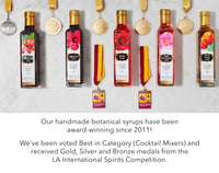 Thumbnail for Floral Elixir Co. - All Natural FLOWER Syrup for Cocktails & Sodas, 8.5 oz (Kashmiri Saffron)