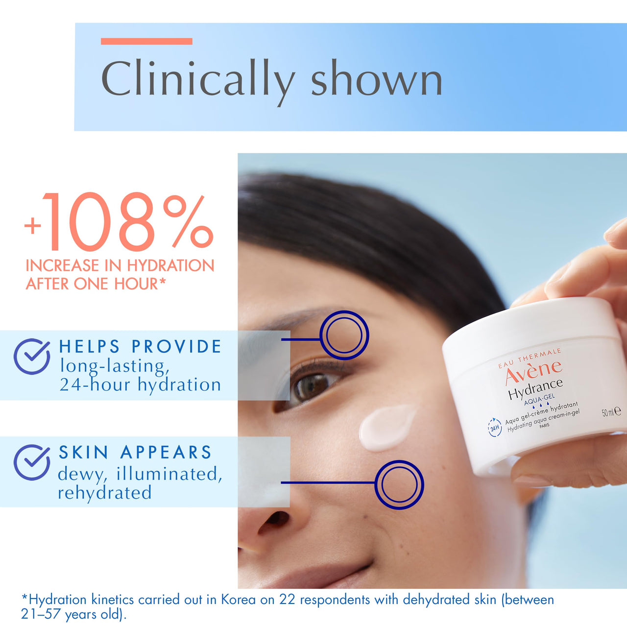 Avène Hydrance Hydrating Aqua Cream-in-Gel, Antioxidant Protection