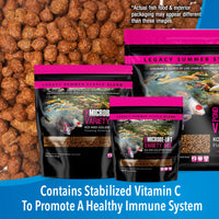 Thumbnail for MICROBE-LIFT MLLVMSM Variety Mix Floating Fish Food Pellets and Sticks for Ponds, Water Gardens, and Fountains, for Live Goldfish and Koi, 11 Ounces