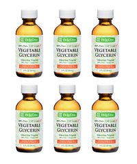 Thumbnail for De La Cruz Vegetable Glycerin, 100% Pure Liquid Glycerine USP Grade for Hair, Skin and DIY Projects 2 FL. OZ. (6 Bottles)