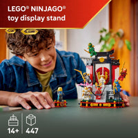 Thumbnail for LEGO NINJAGO Ninja Character Display 15th Anniversary Building Toy for Kids, Ages 14+ - Ninja Playset W/Elemental Master of Lightning + 7 Minifigures - Gift Idea for Teen Boys & Girls - 71866