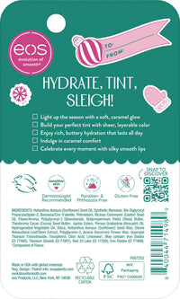 Thumbnail for eos Holiday Tinted Super Balm, Salted Caramel, 24-Hour Moisture, Lip Tint, Limited Edition Lip Care, Stocking Stuffers, 0.35 fl oz