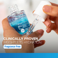 Thumbnail for Neutrogena Hydro Boost Hyaluronic Acid Serum for Face & Neck, Lightweight Daily Hydrating Serum with Hyaluronic Acid for Dry Skin, Oil-Free, Non-Comedogenic, Fragrance-Free, 1 fl. oz