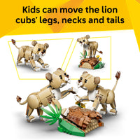 Thumbnail for LEGO Creator 3 in 1 Wild Animals: Majestic Lion - Building Toy for Boys & Girls, Ages 9+ - Kids Bedroom or Desk Decor - Lion Toy with 3 Building Options - Gift for Birthdays - 31386