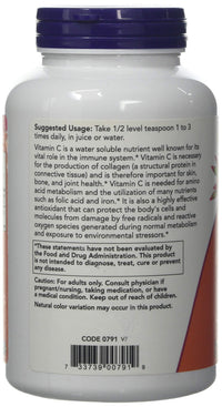 Thumbnail for NOW Foods Vitamin C Crystals, 1 lbs