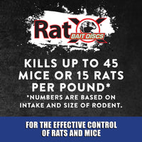 Thumbnail for RatX Bait Discs 1 lb. Bag - Contains 45 Discs - for Indoor or Outdoor Use